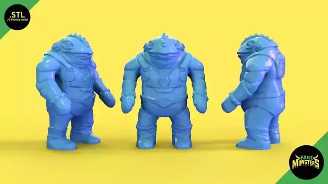 09 Zid - Fake Monsters 3D print model