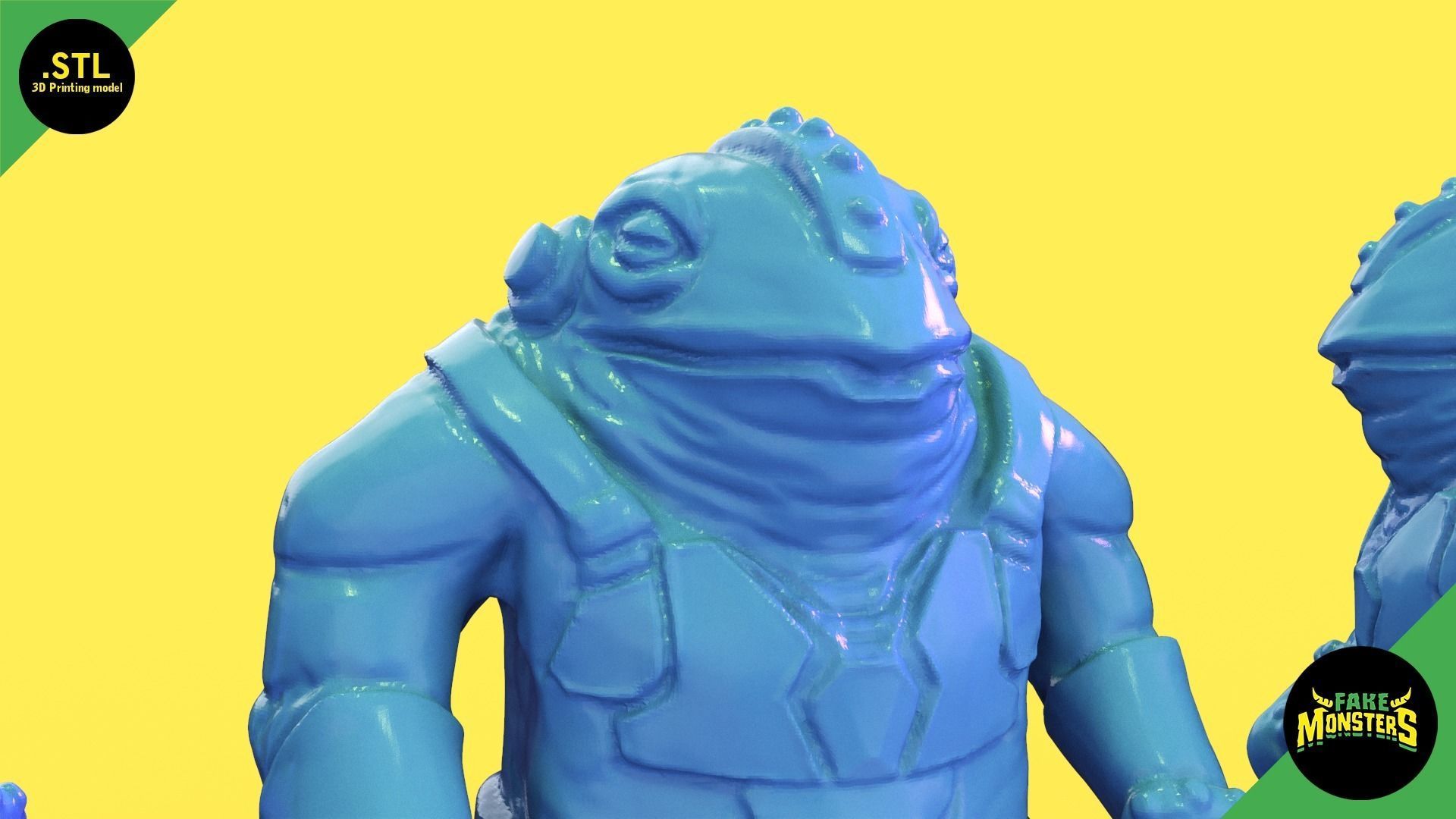 09 Zid - Fake Monsters 3D print model_3