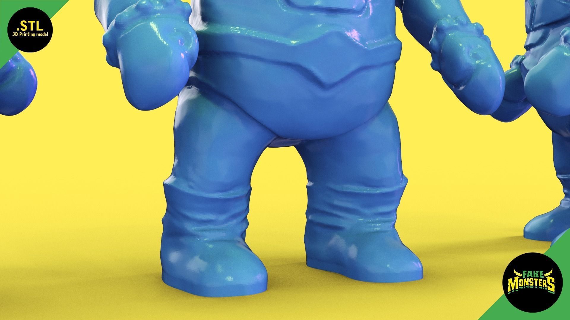 09 Zid - Fake Monsters 3D print model_4