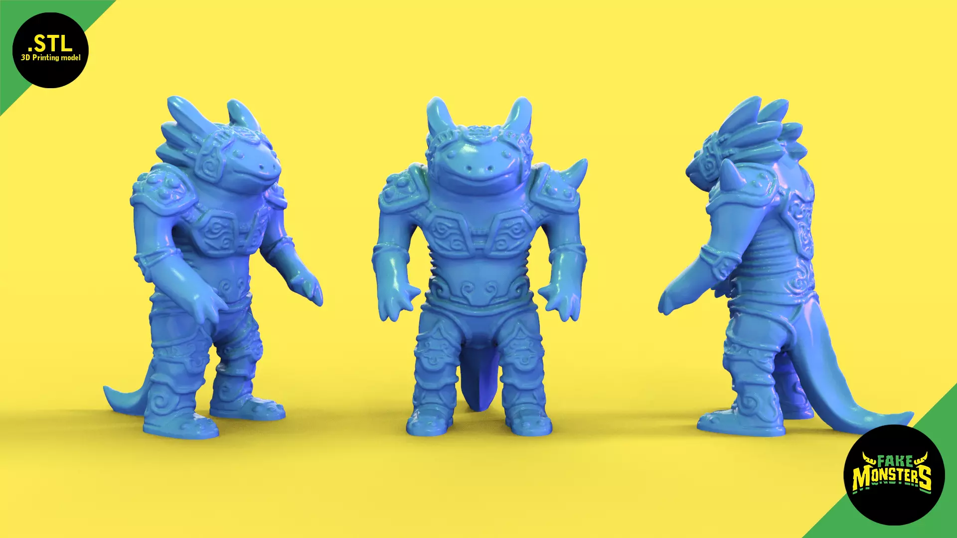 10 Loxe - Fake Monsters 3D print model