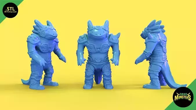10 Loxe - Fake Monsters 3D print model