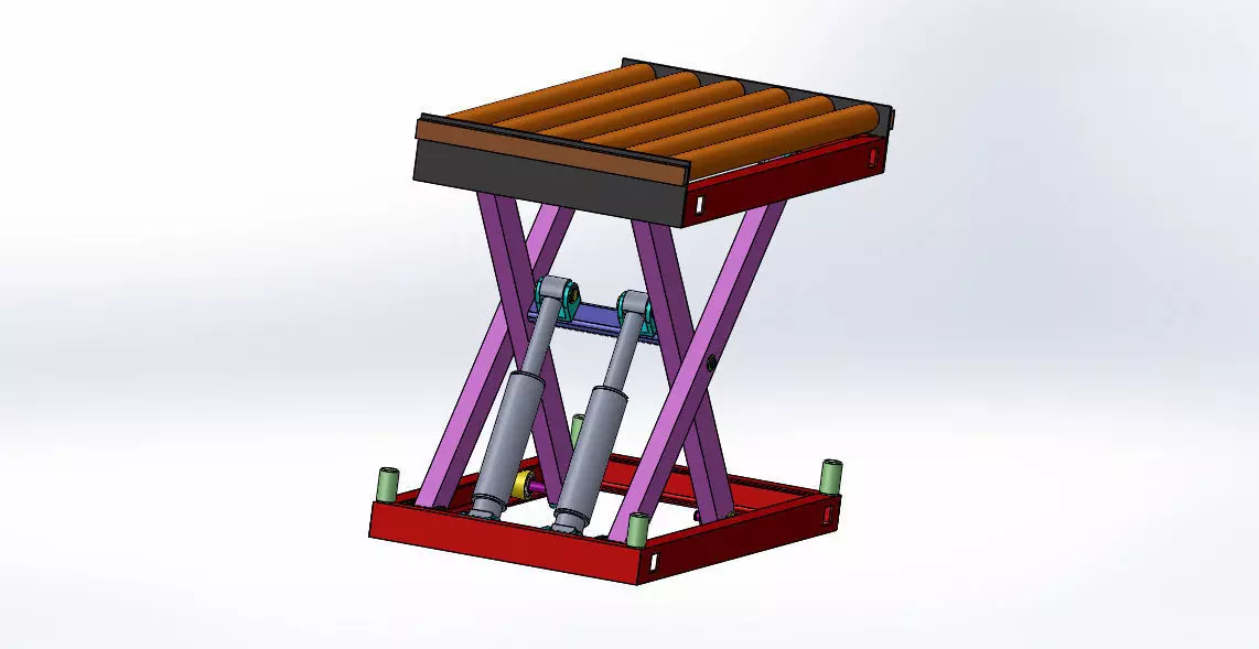 SCISSOR LIFT 3D model