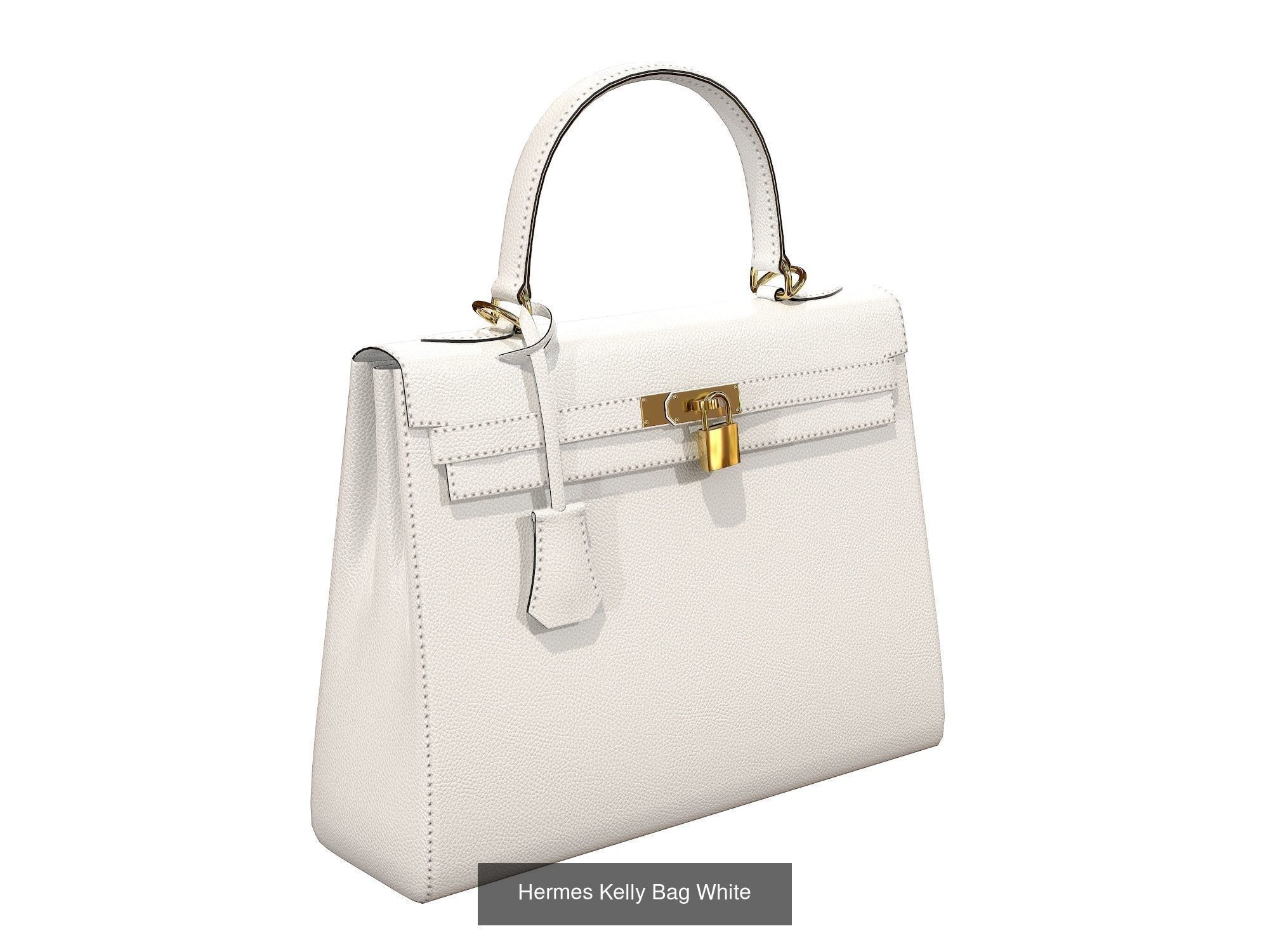 Hermes Kelly Bags 3D Model Collection_7