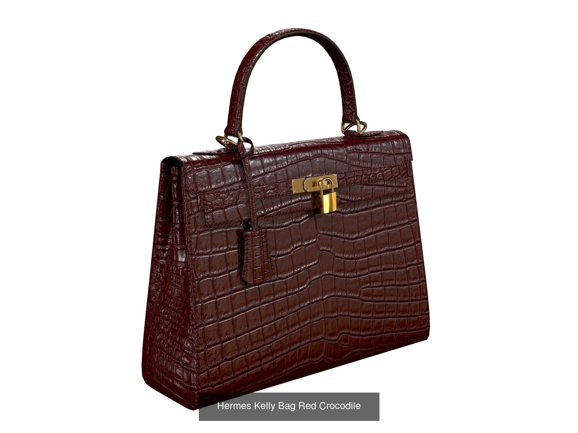 Hermes Kelly Bags 3D Model Collection_6