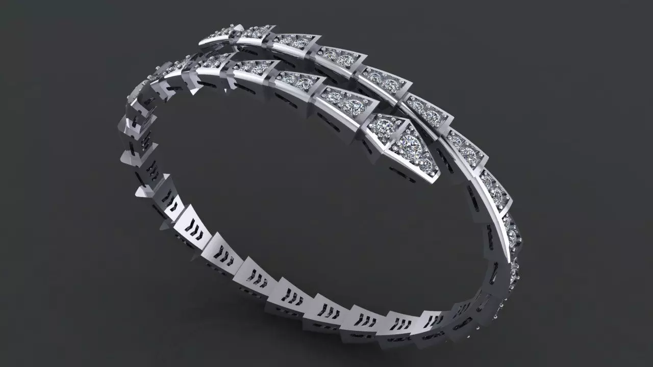 Bracelet Bv  3D print model_0