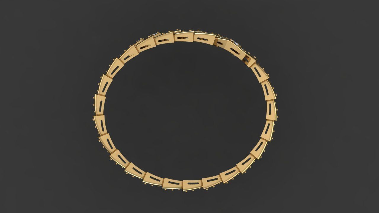 Bracelet Bv  3D print model_11