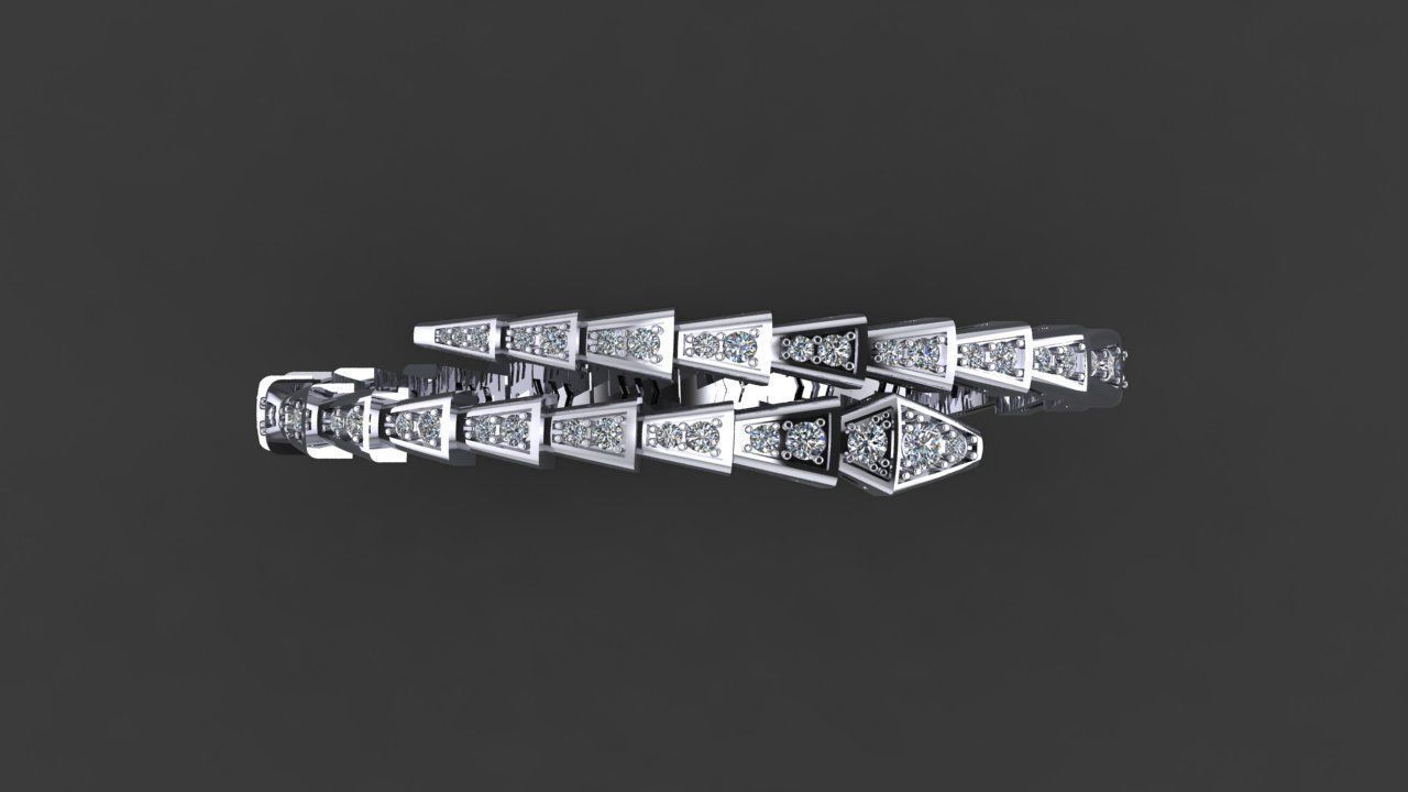 Bracelet Bv  3D print model_6