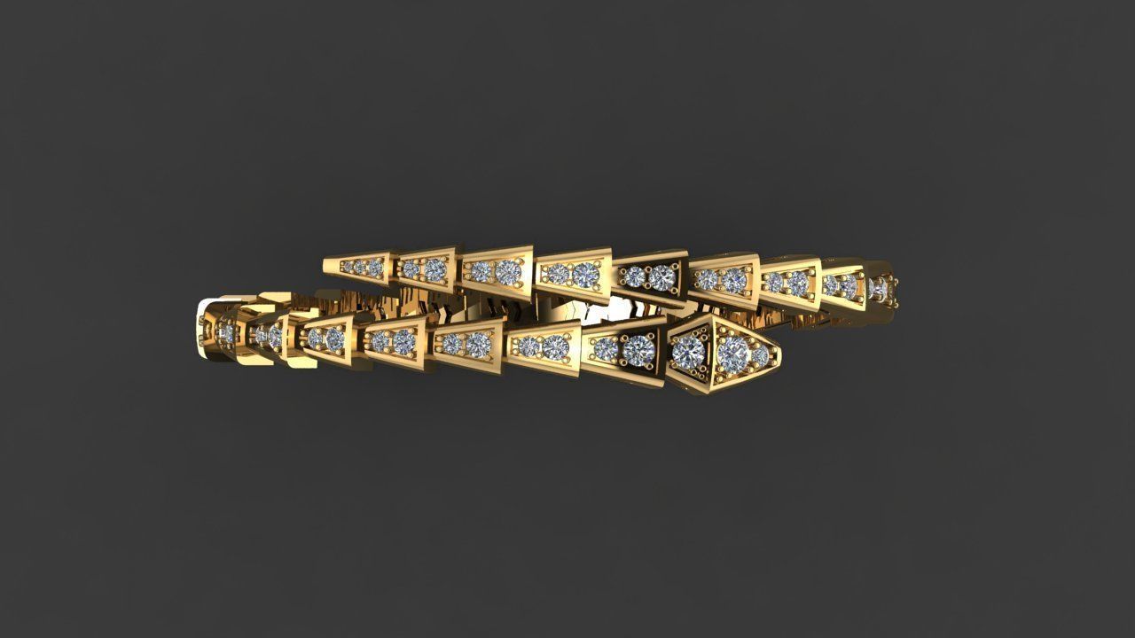 Bracelet Bv  3D print model_10