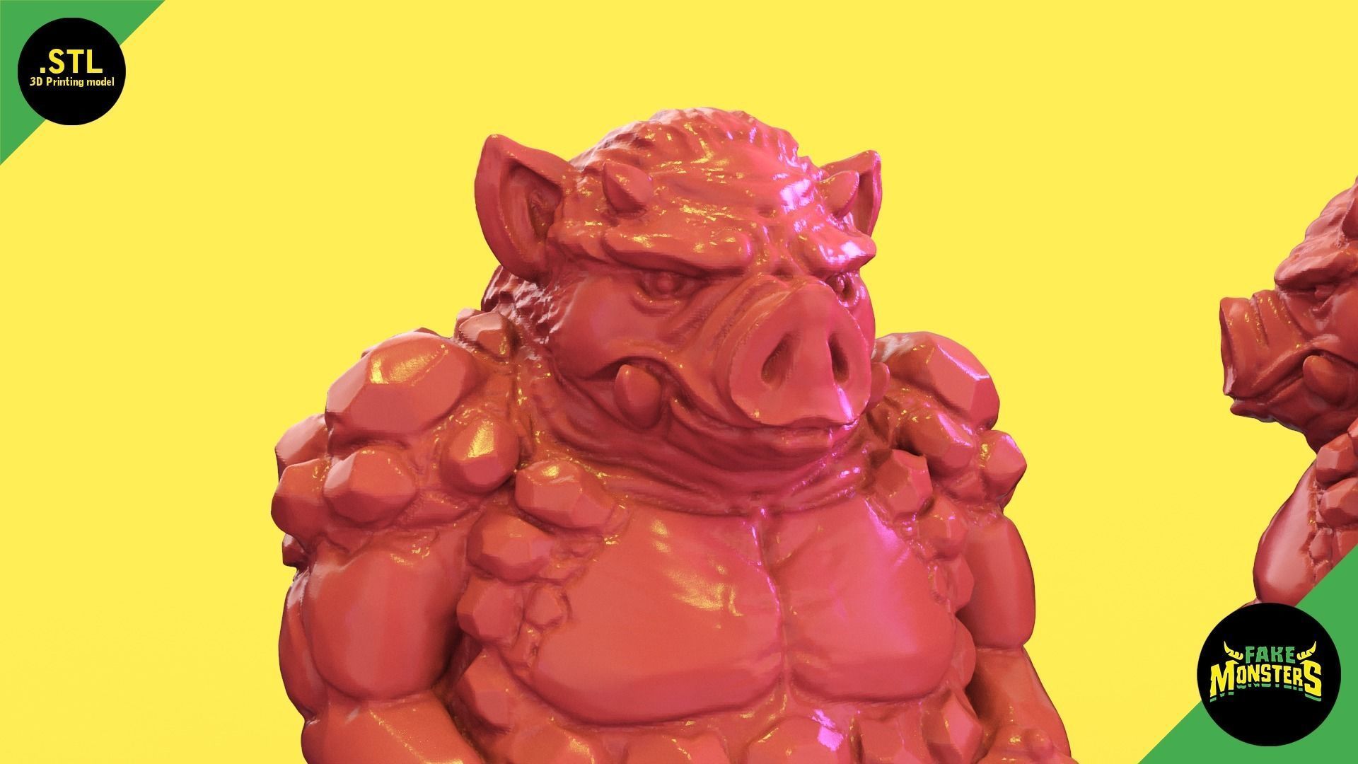 11 Khaos - Fake Monsters 3D print model_3
