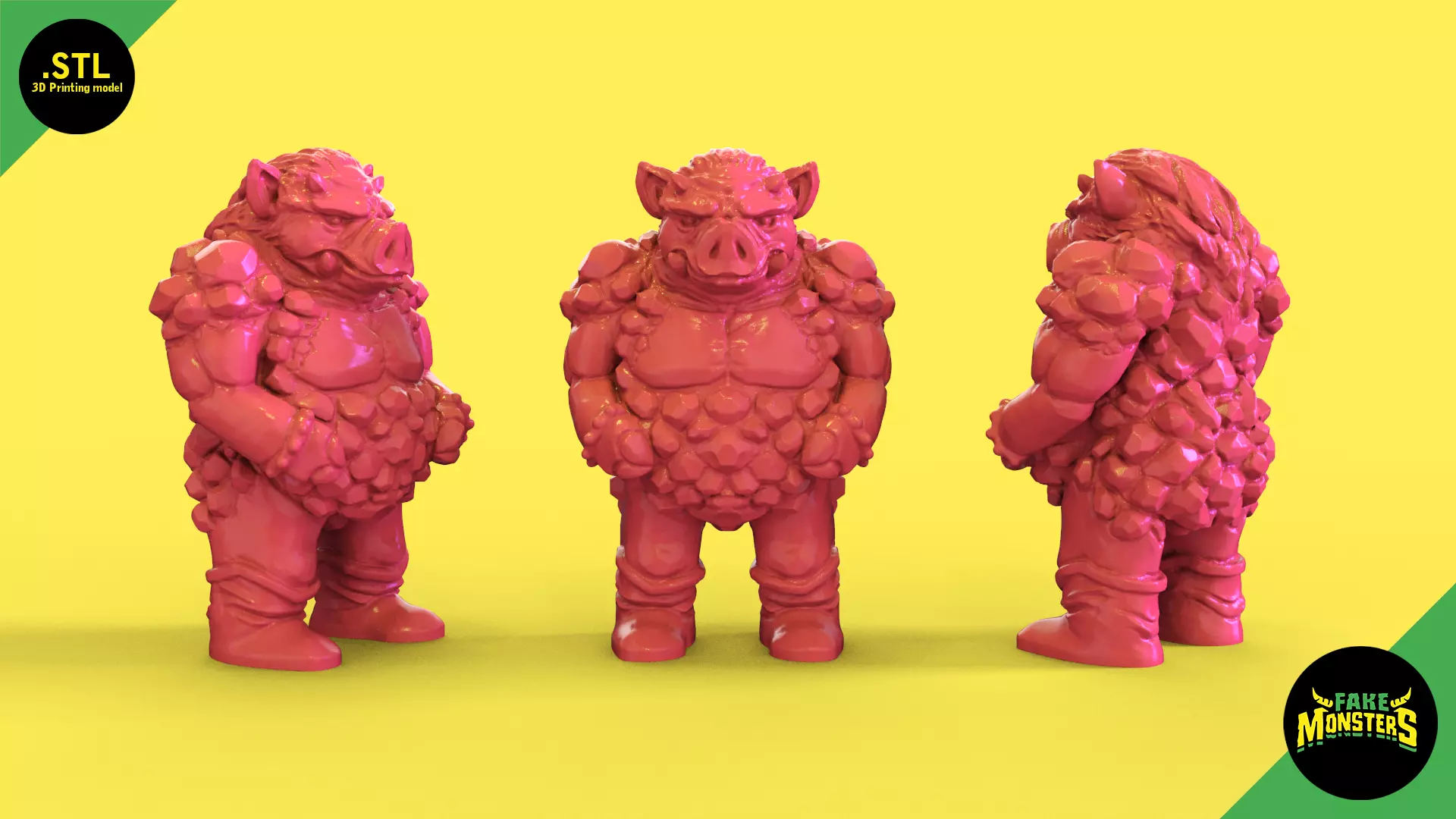11 Khaos - Fake Monsters 3D print model_0