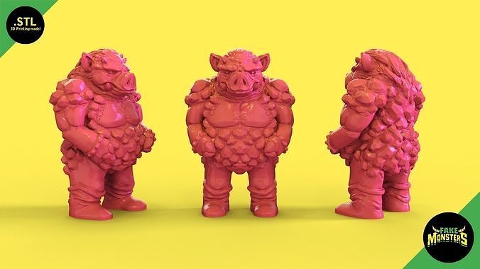 11 Khaos - Fake Monsters 3D print model