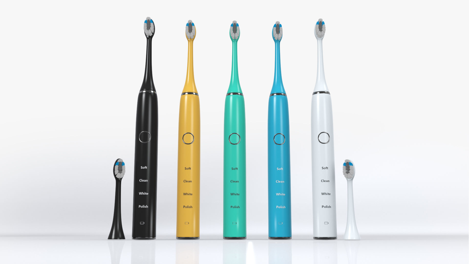 care 3D Smart Toothbrush CGTrader