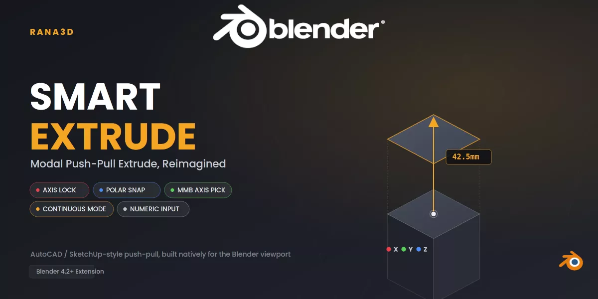Smart Extrude 3D model