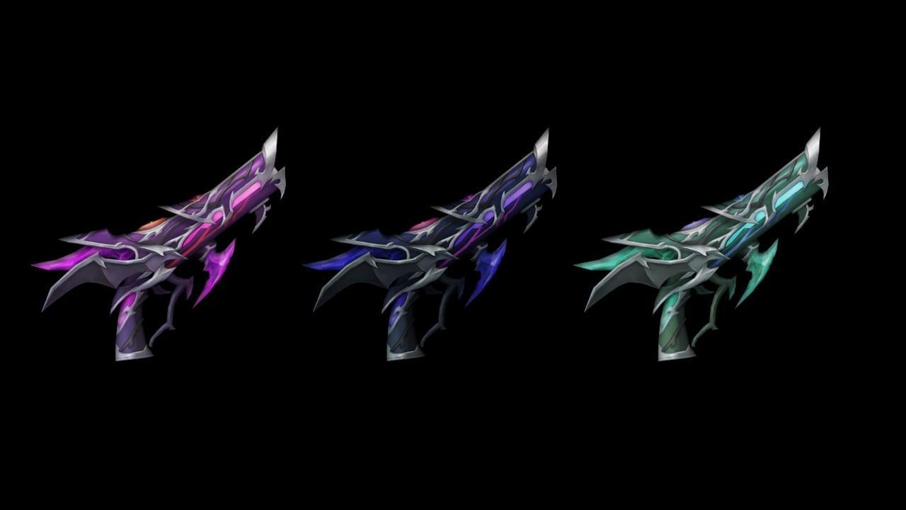 Succubus Gun Low-poly 3D model_1