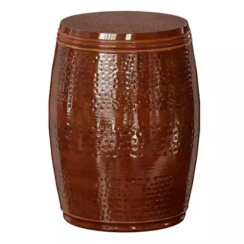 Kyra Drum End Table by Mistana 3D model