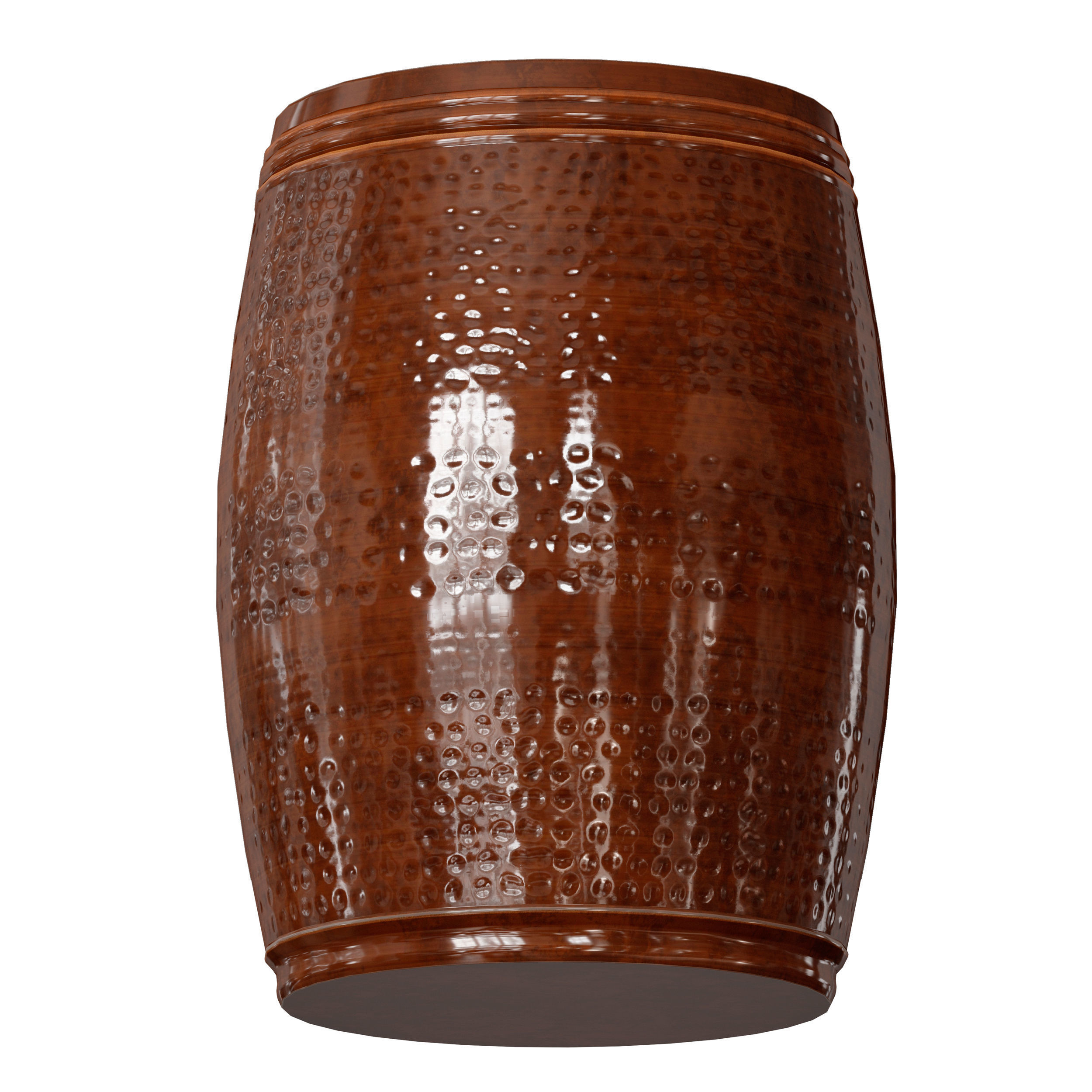 Kyra Drum End Table by Mistana 3D model_2