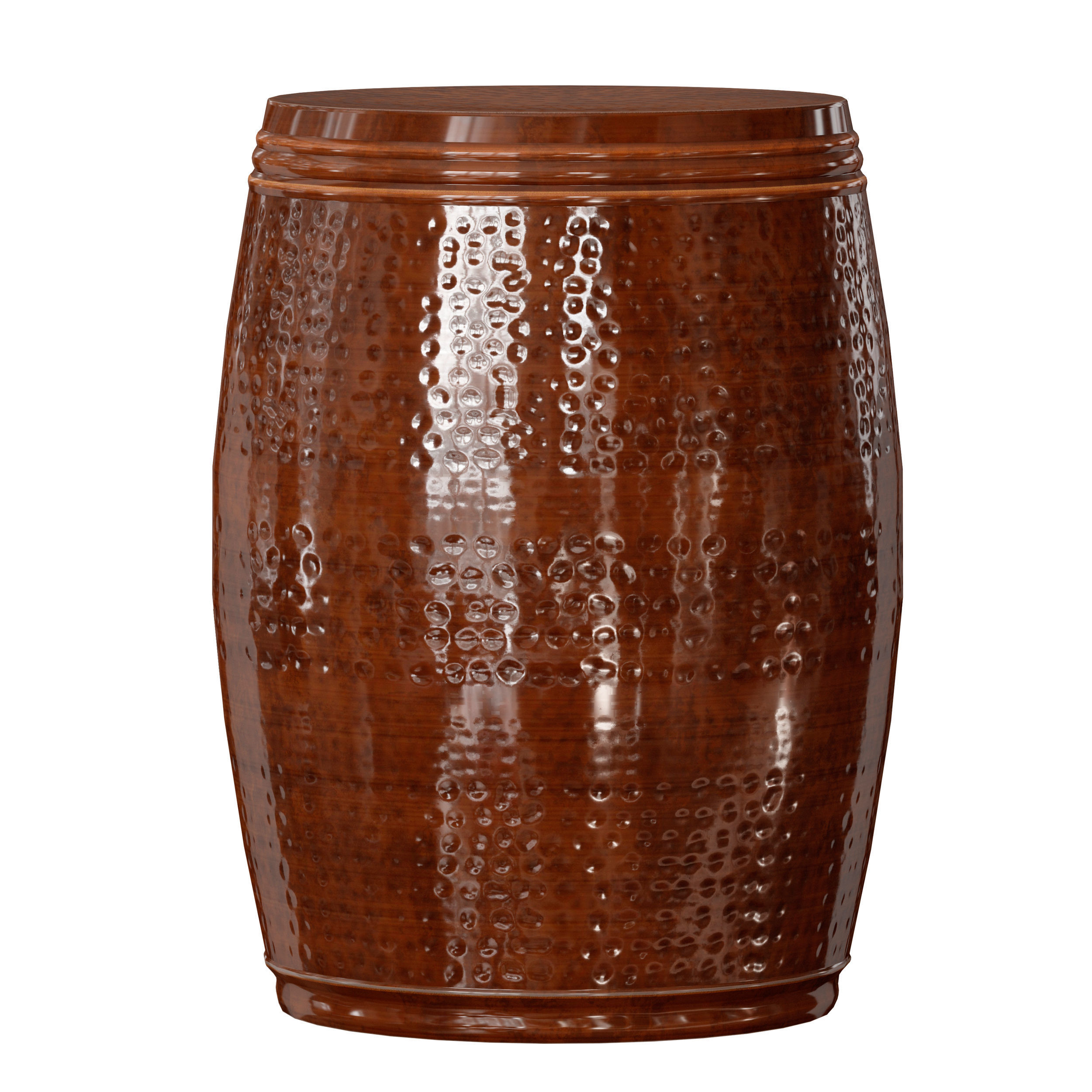 Kyra Drum End Table by Mistana 3D model_1