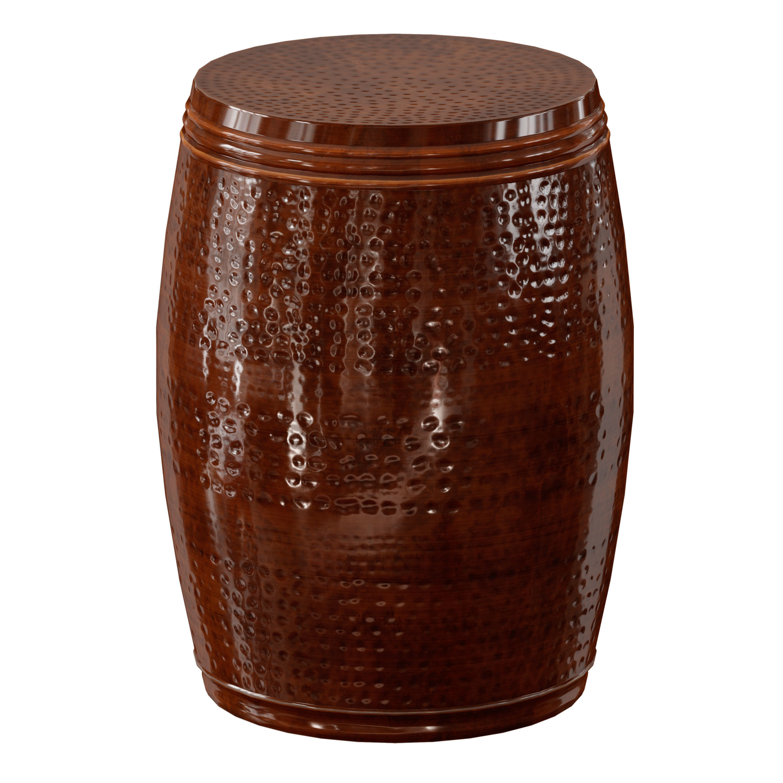 Kyra Drum End Table by Mistana 3D model_6