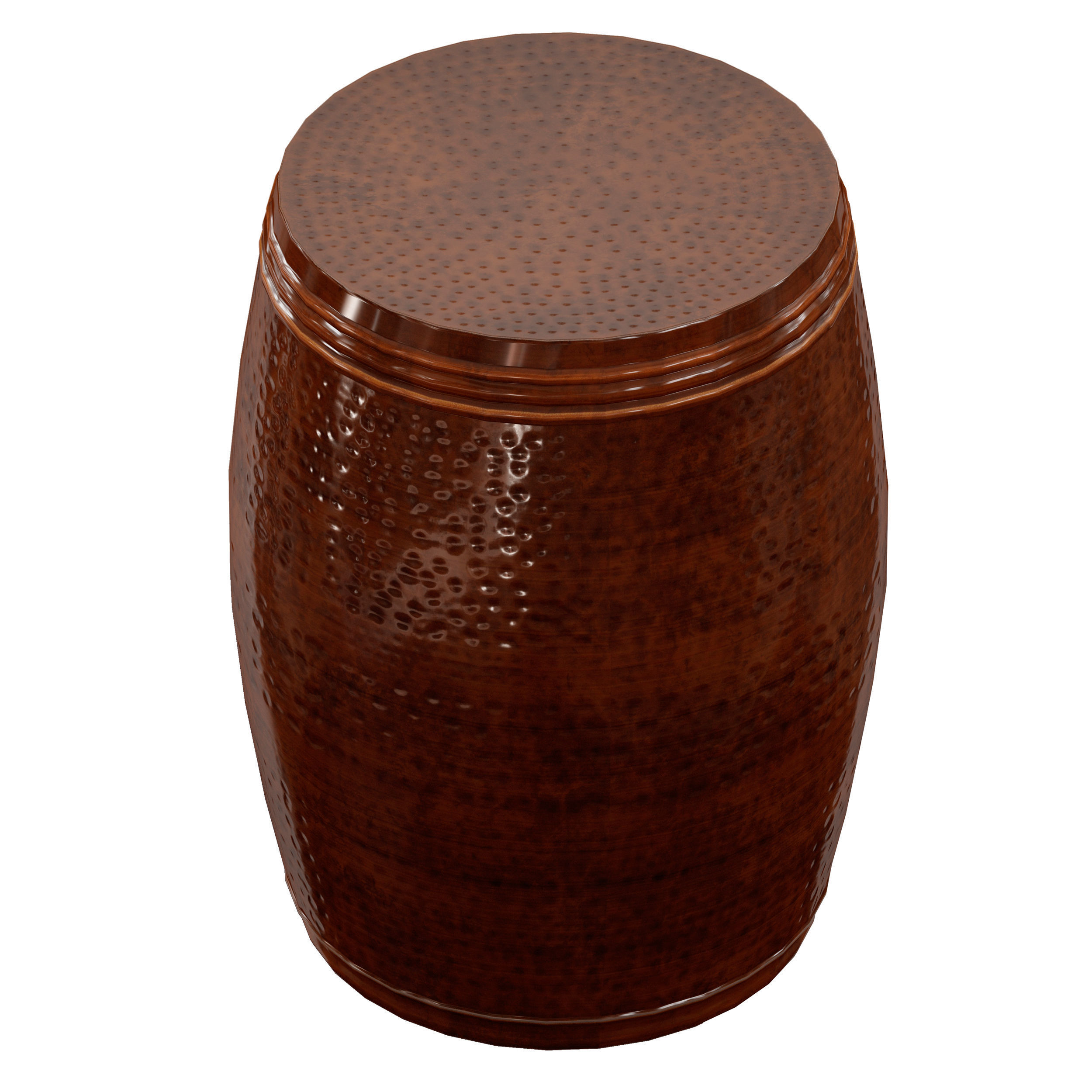 Kyra Drum End Table by Mistana 3D model_8
