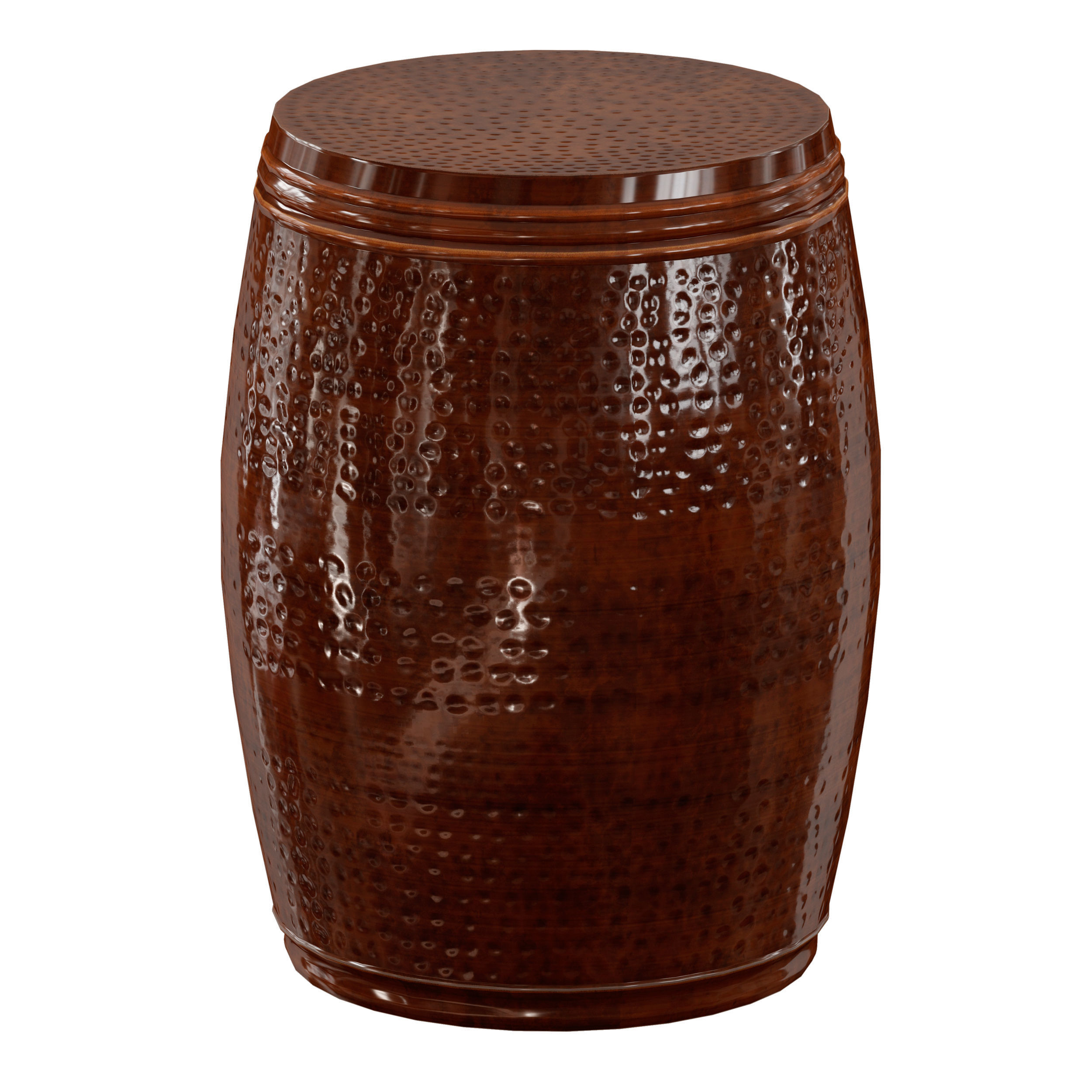 Kyra Drum End Table by Mistana 3D model_7