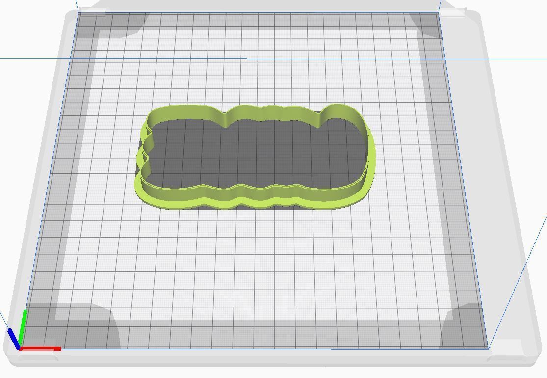 Cookie cutter and stamp - Love 3D print model_7