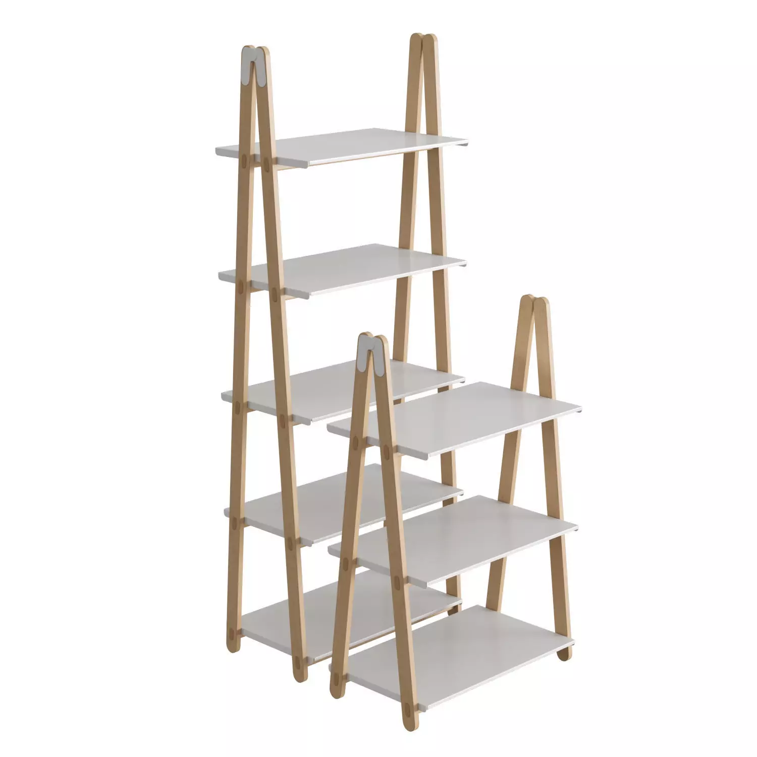 One Step Up Bookcase 3D model_0