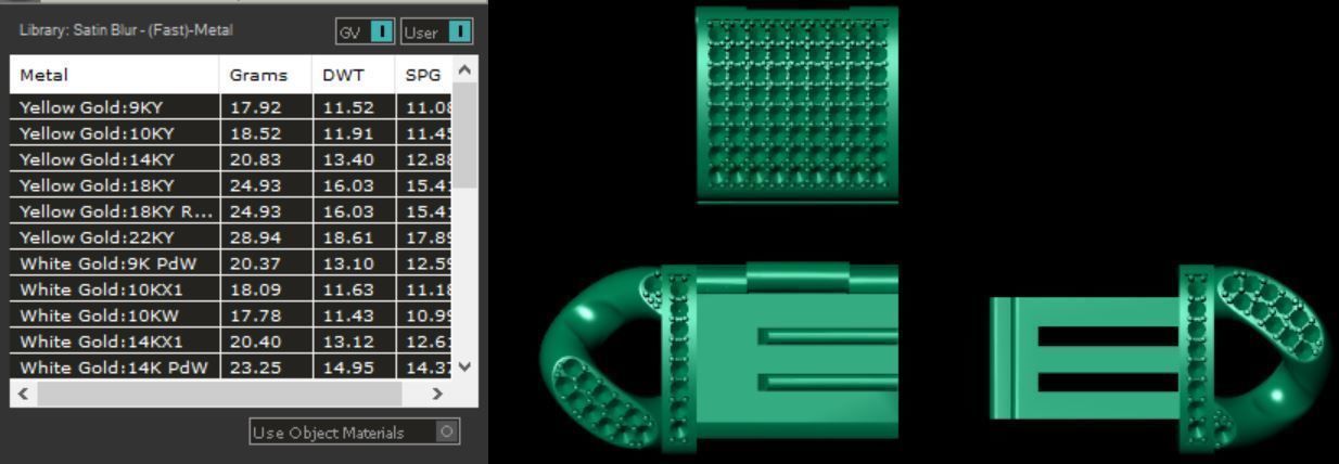 cuban chain  FASHION STL  3D model_10