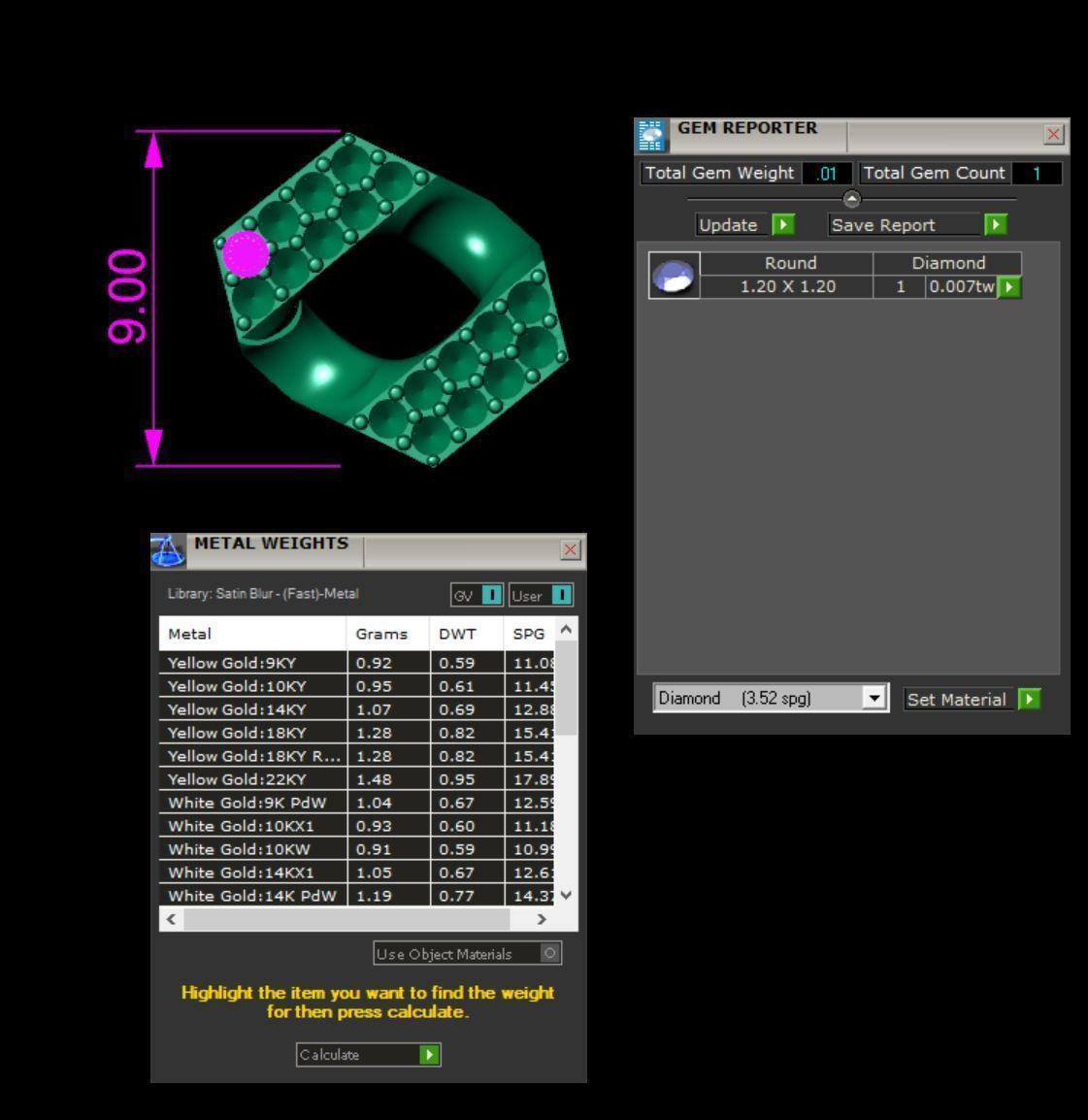 cuban chain TREND stl 3D model_9