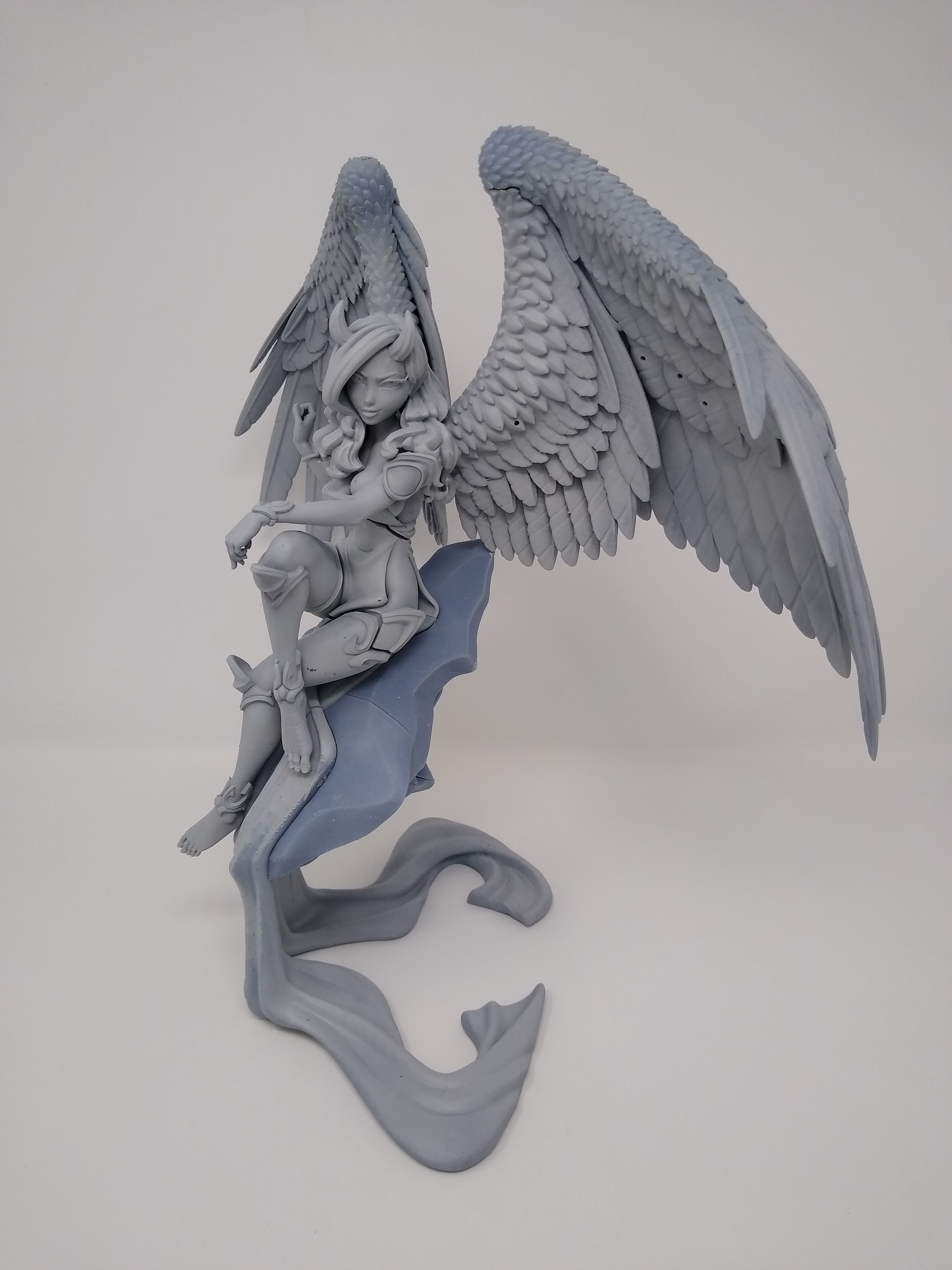 Angel Demon Dinama Multi Versions SFW NSFW STL 3D print model_8