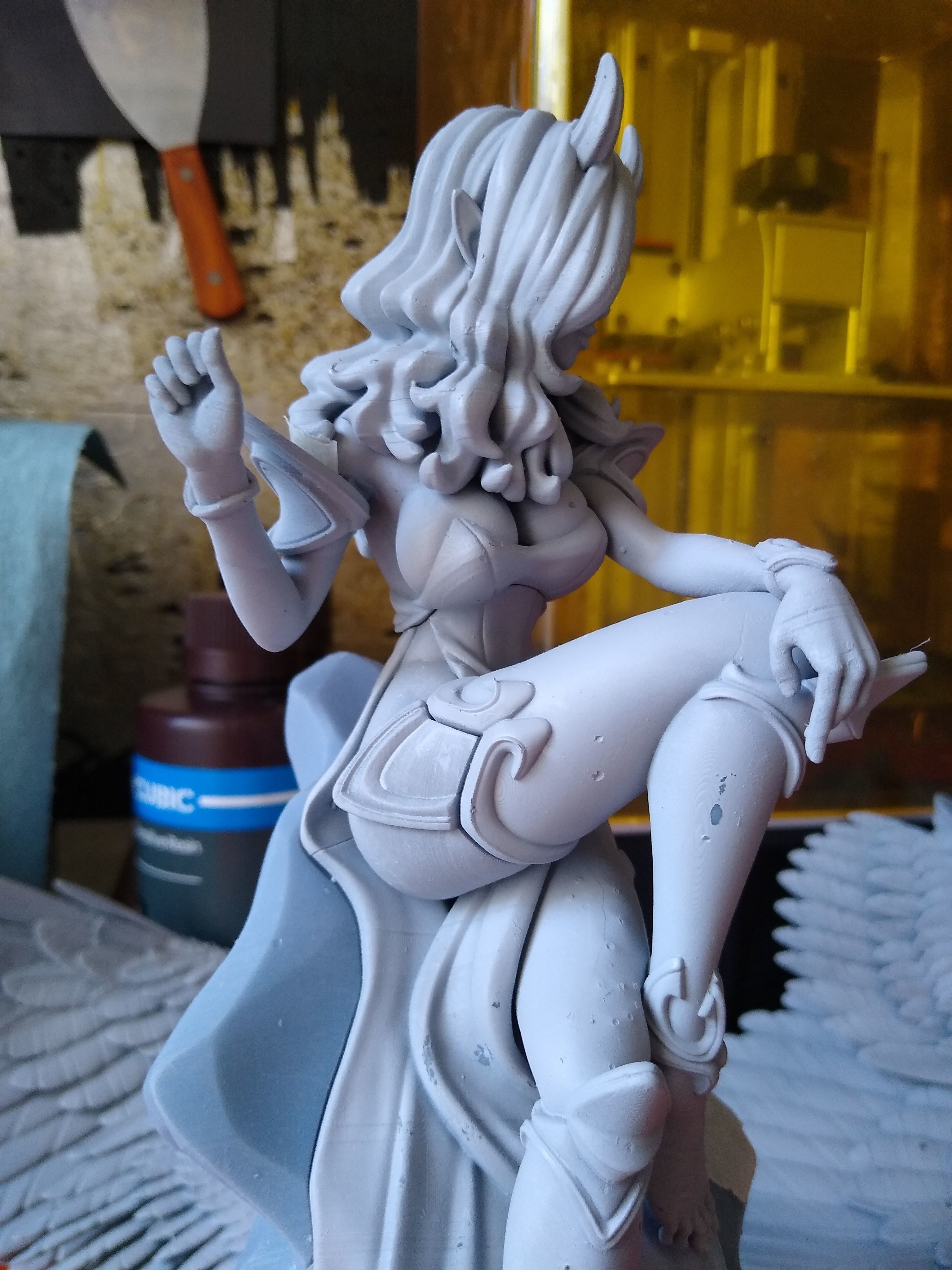 Angel Demon Dinama Multi Versions SFW NSFW STL 3D print model_14