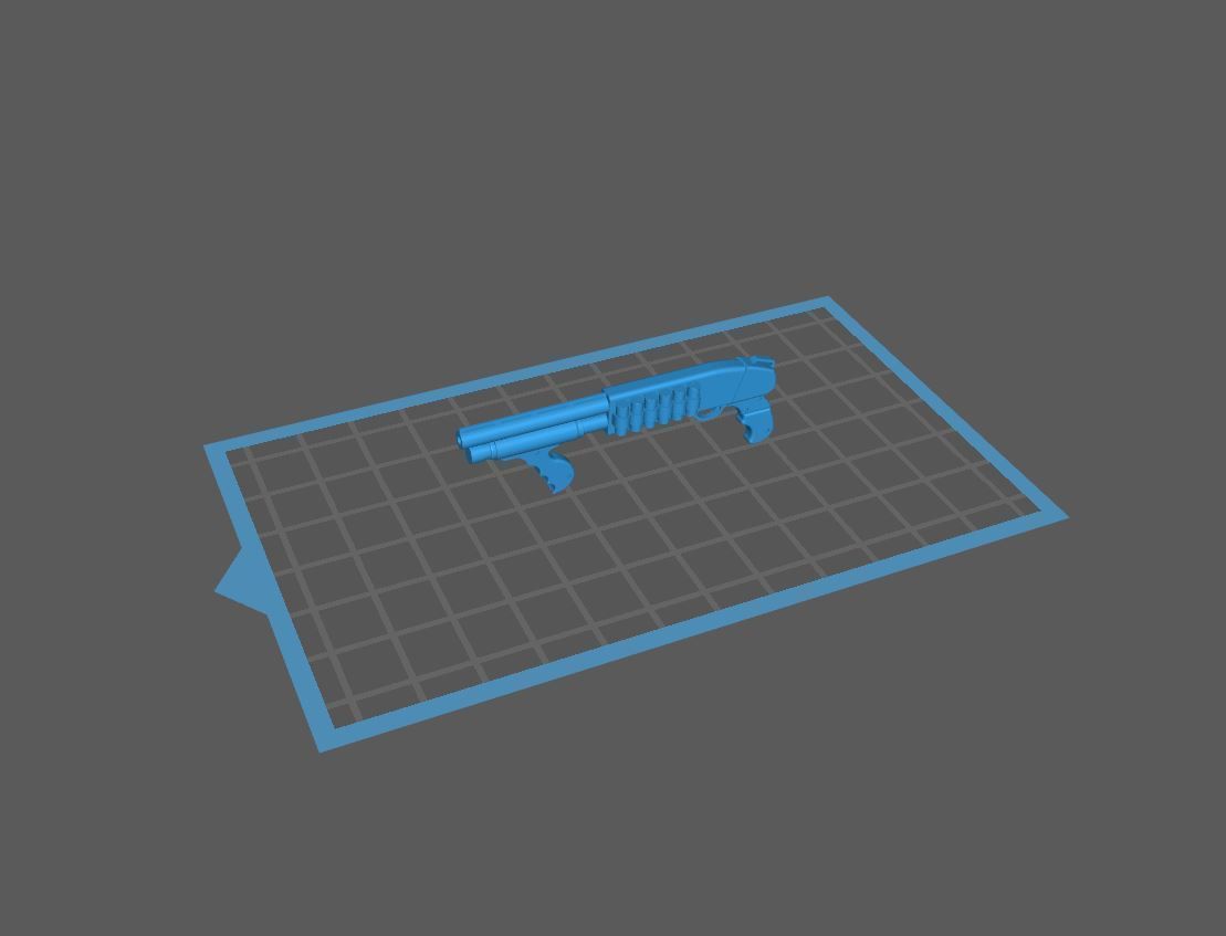 ESPINGARDA ESCALA MARVEL LEGENDS 3D print model_3