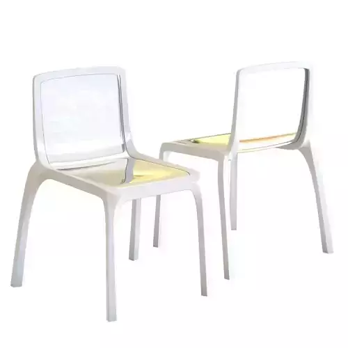 Scavolini Miss You Dining Chair 3D model