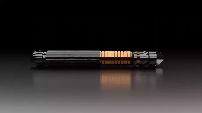 Lightsaber Hilt Free 3D model