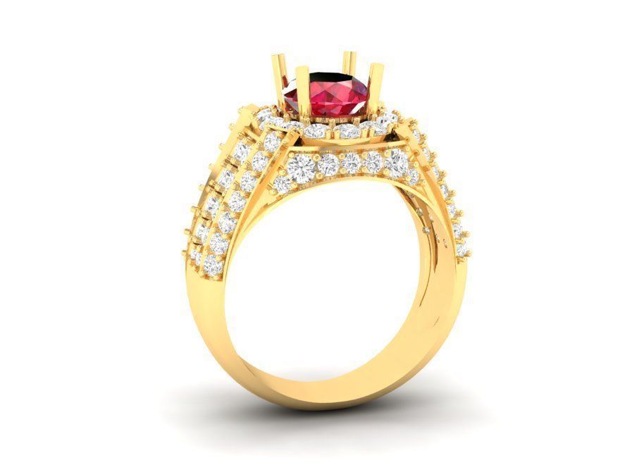 LUXURY DIAMOND RING FOR MEN 192 3D print model_1