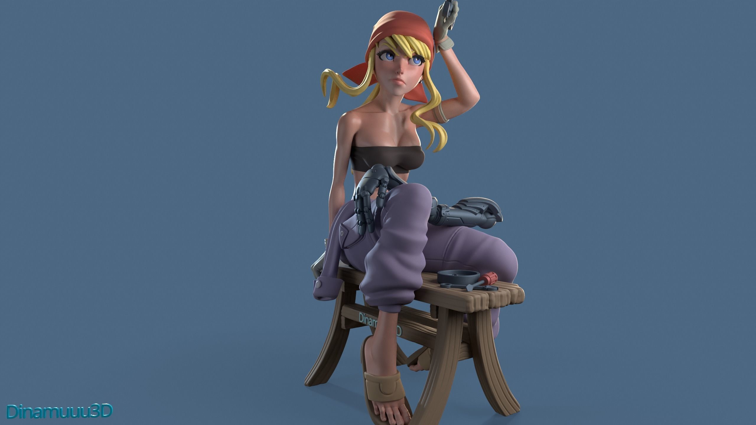 Winry Rockbell Multi Versions SFW and NSFW 3D Print Model STL 3D print model_5