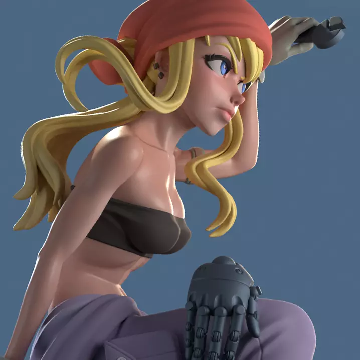 Winry Rockbell Multi Versions SFW and NSFW 3D Print Model STL 3D print model_0