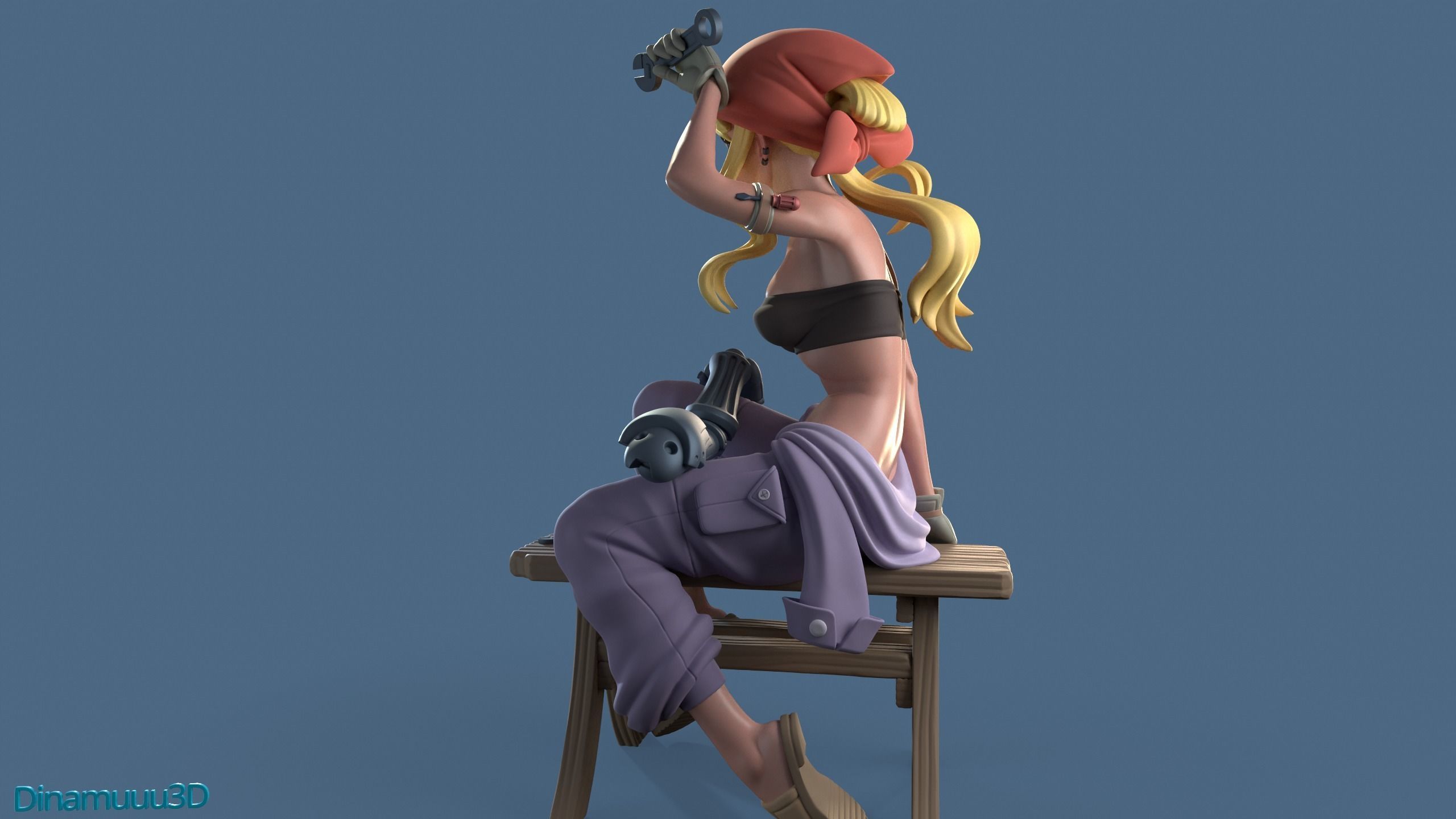 Winry Rockbell Multi Versions SFW and NSFW 3D Print Model STL 3D print model_6