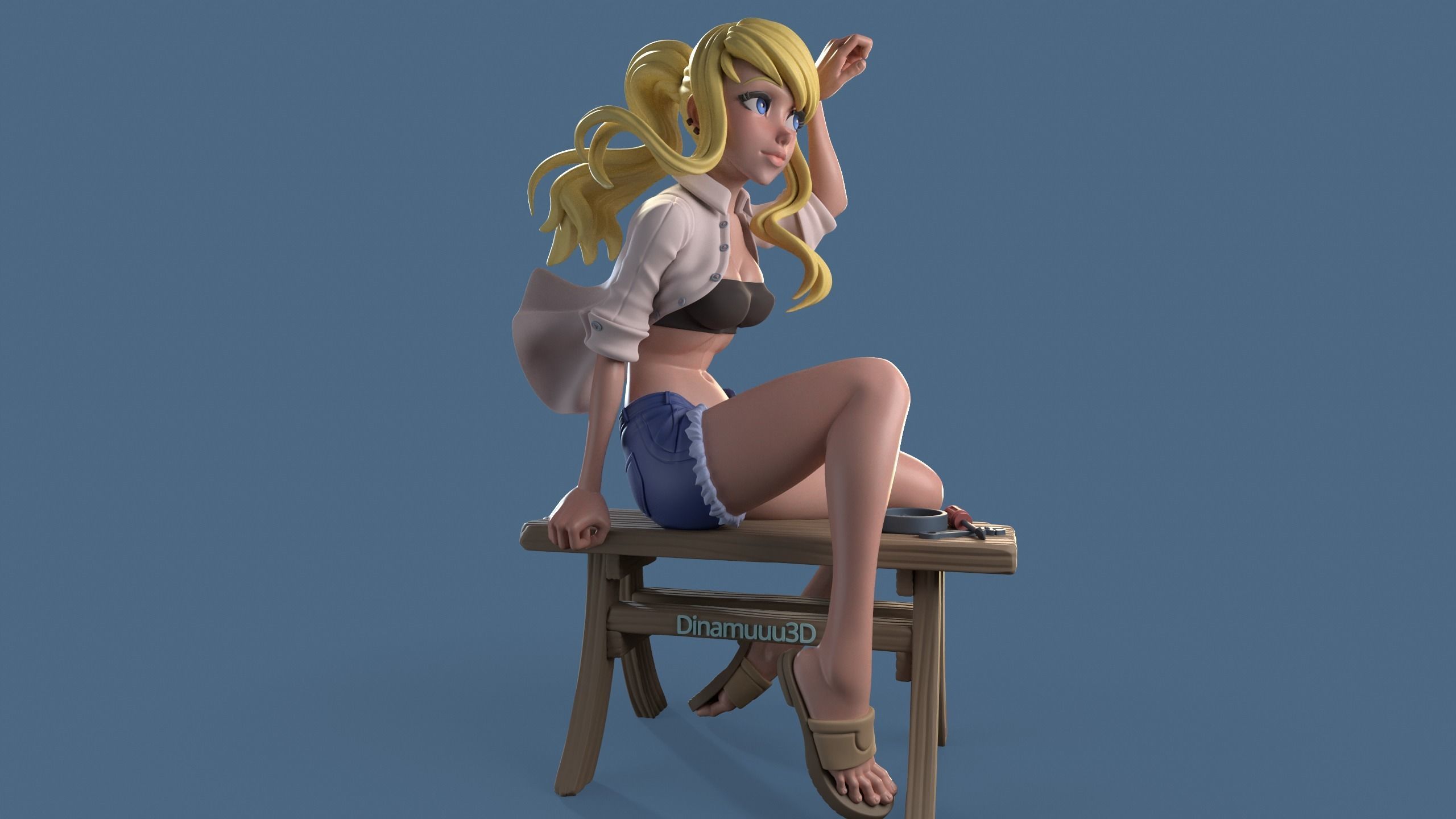 Winry Rockbell Multi Versions SFW and NSFW 3D Print Model STL 3D print model_2