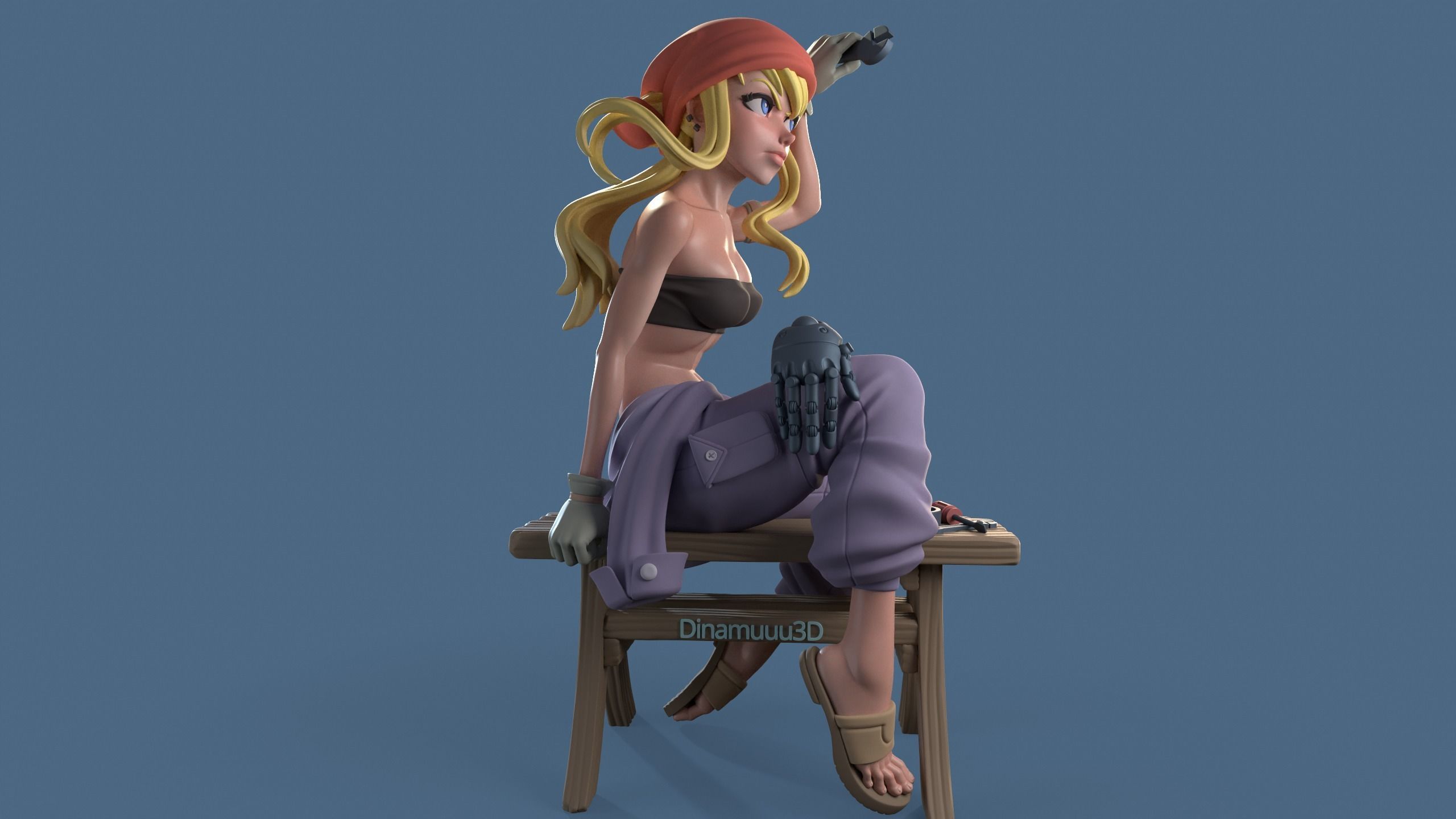 Winry Rockbell Multi Versions SFW and NSFW 3D Print Model STL 3D print model_4