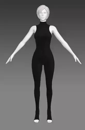 Woman Clothing A-Pose 448