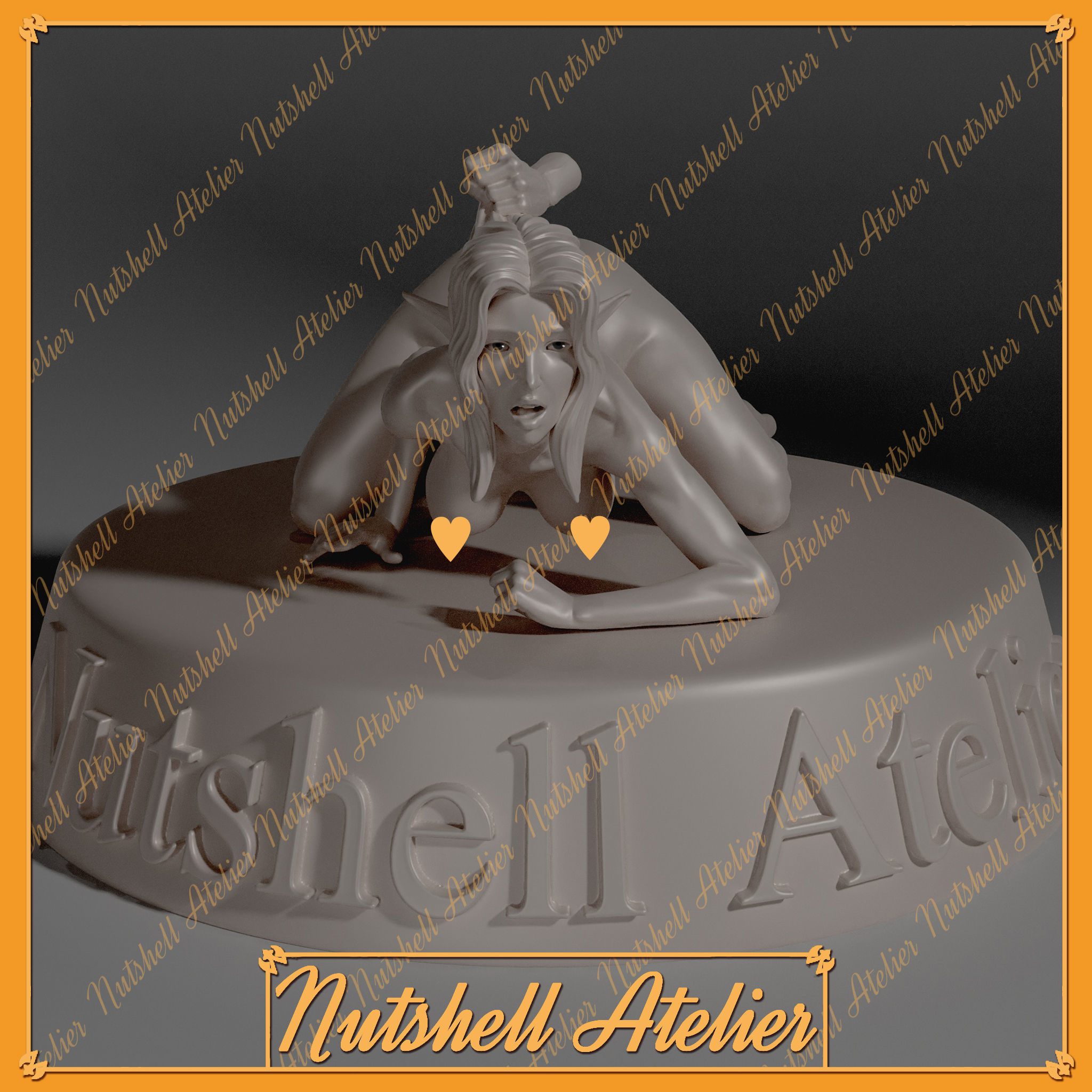 Nutshell Atelier - BDSM girl Series 3D print model_12