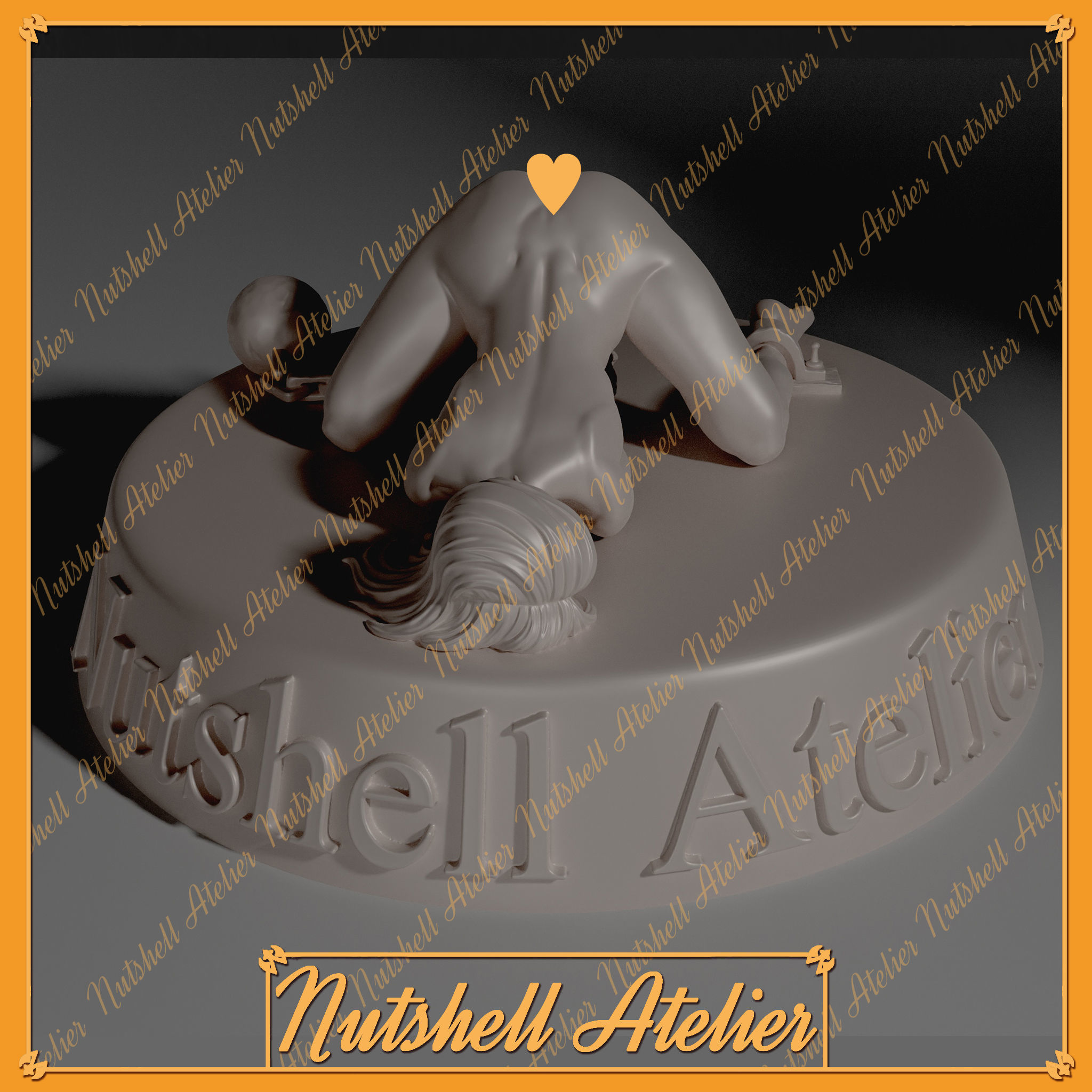 Nutshell Atelier - BDSM girl Series 3D print model_3