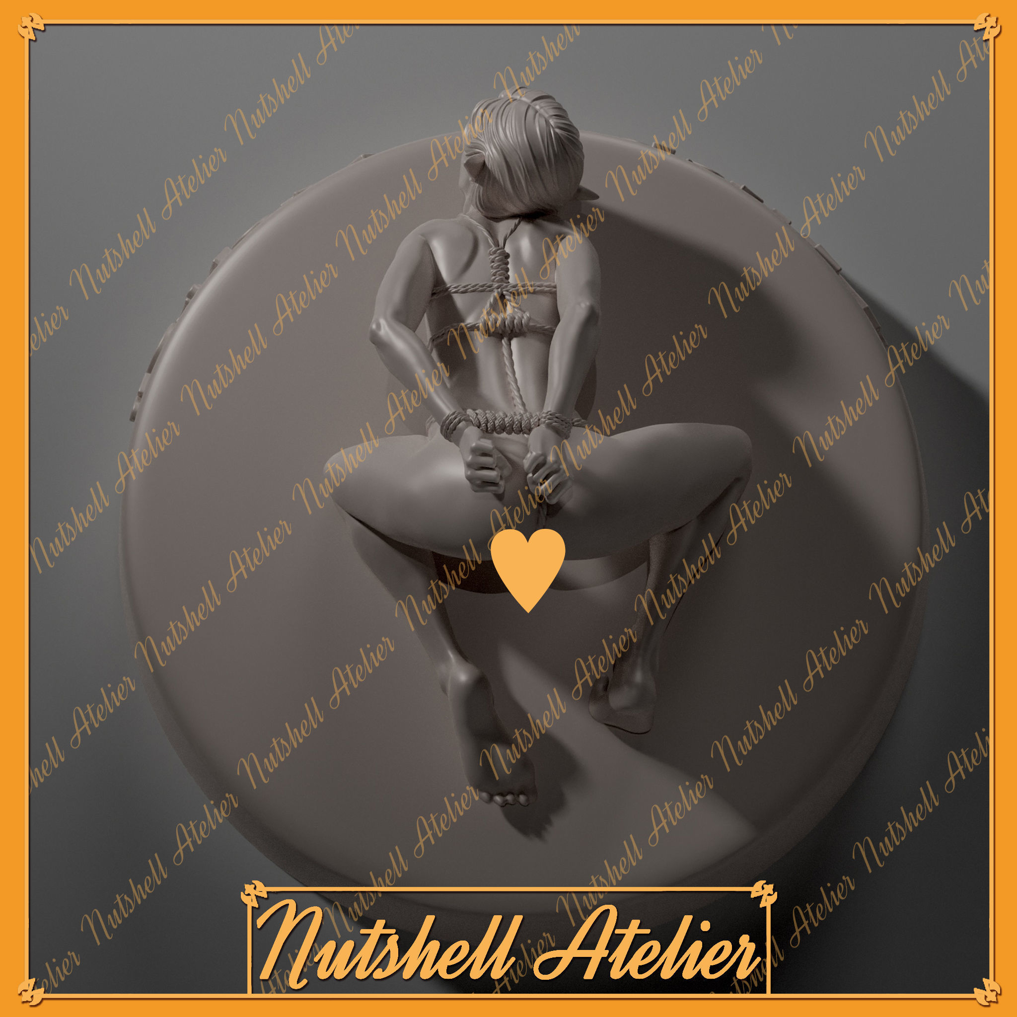 Nutshell Atelier - BDSM girl Series 3D print model_44