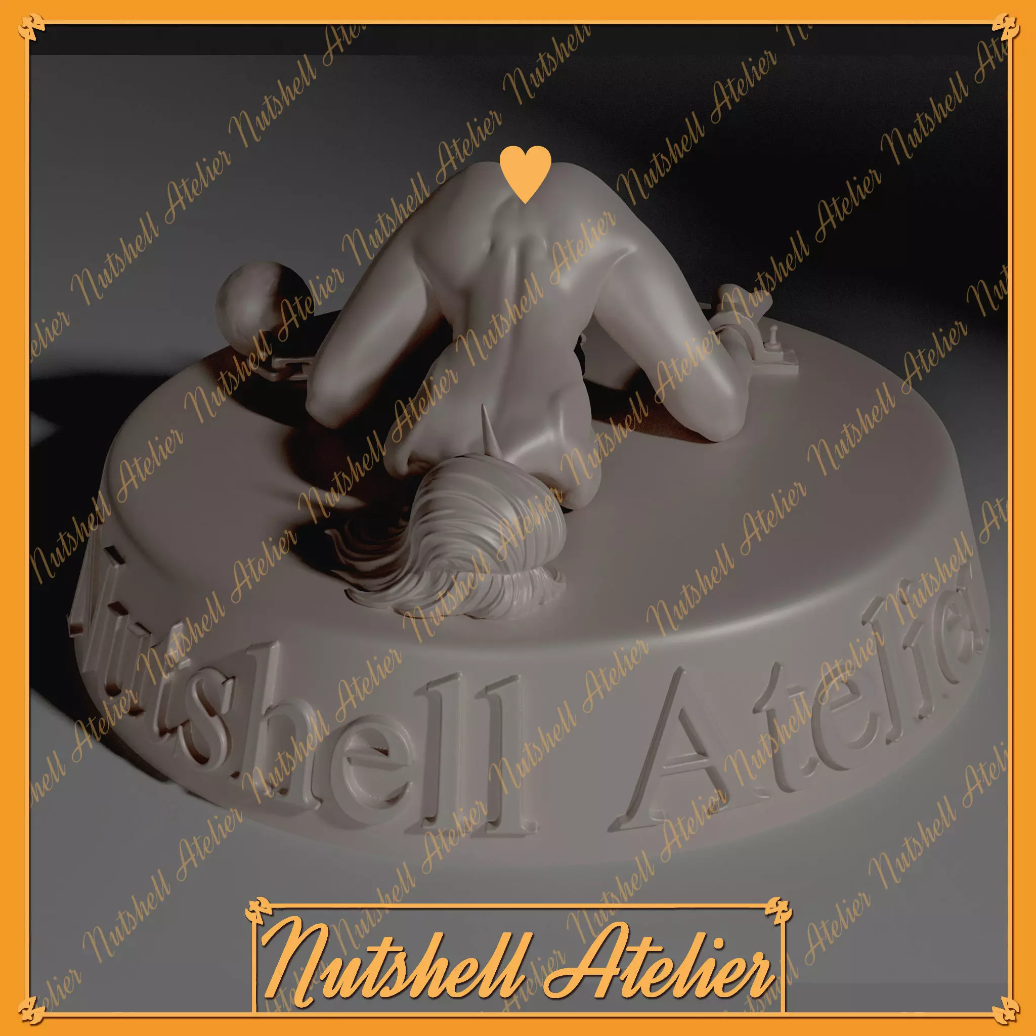 Nutshell Atelier - BDSM girl Series 3D print model_0