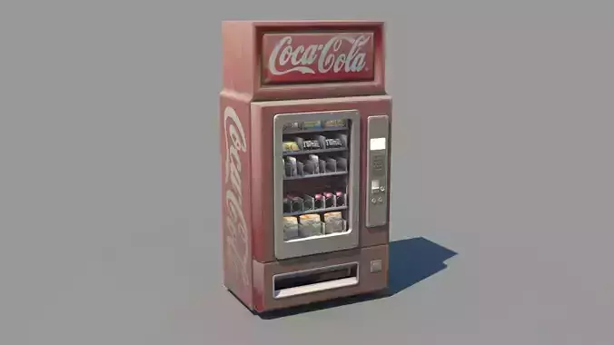 Vending machine 3D model