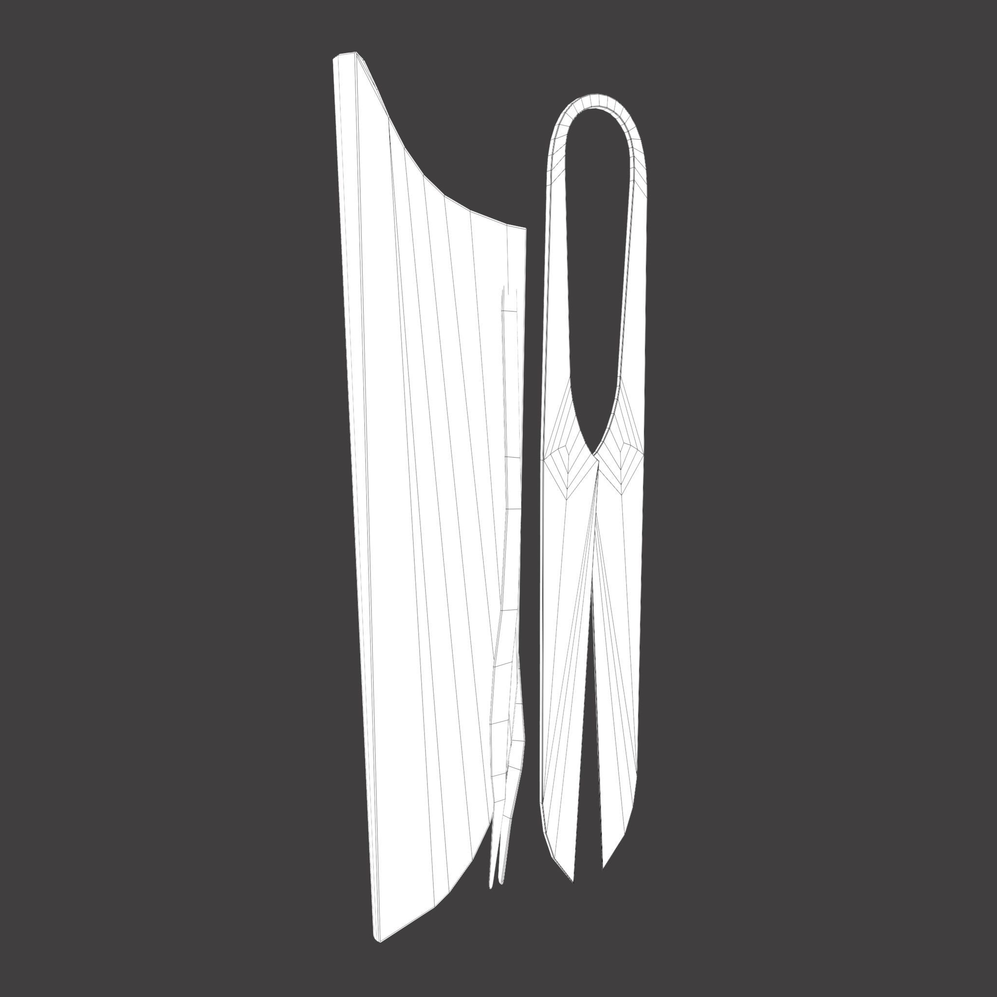 Rusty Forged Scissors Free low-poly 3D model_30