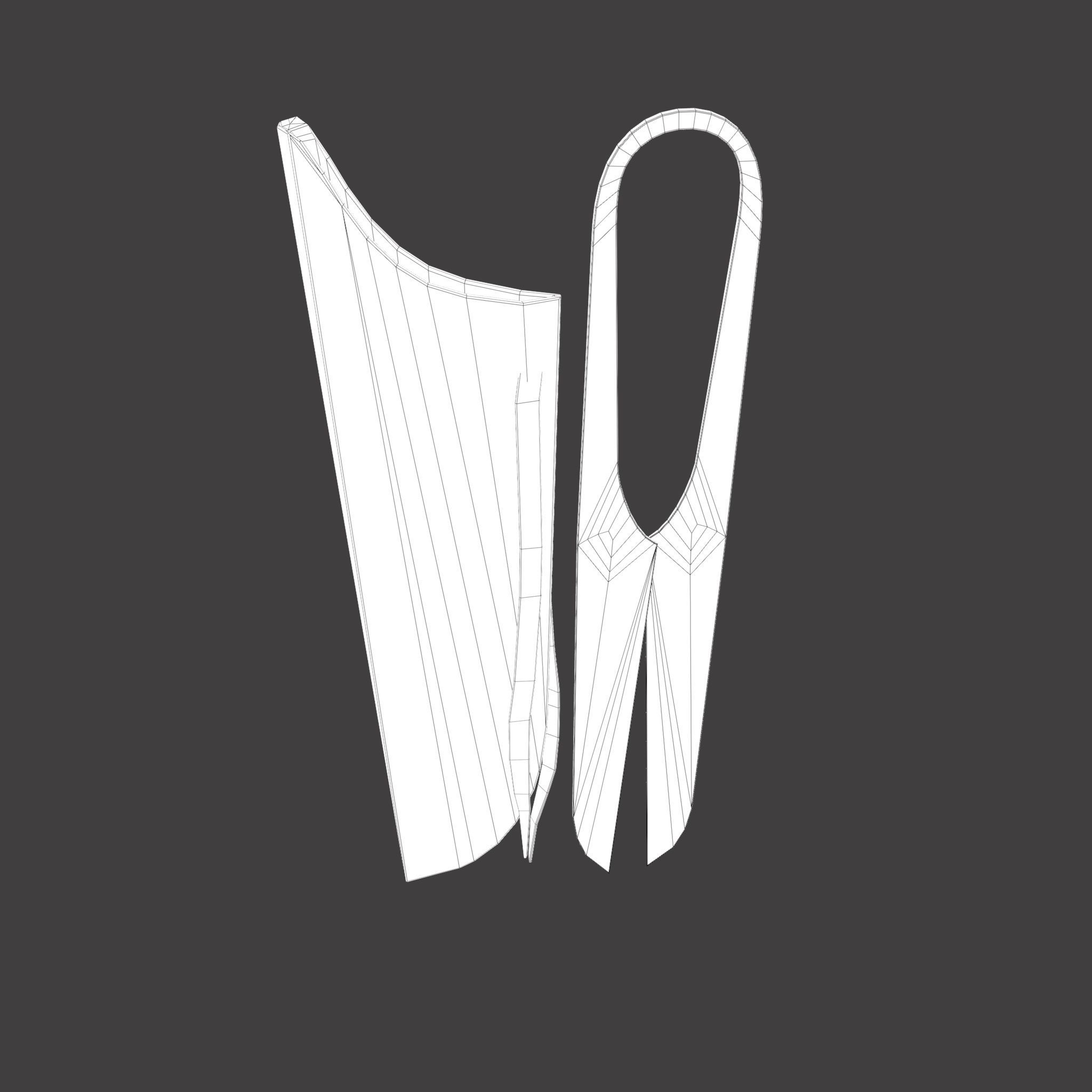 Rusty Forged Scissors Free low-poly 3D model_32