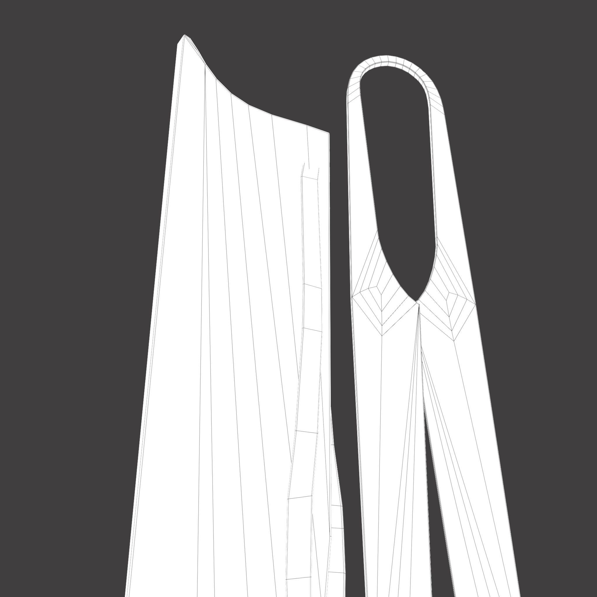 Rusty Forged Scissors Free low-poly 3D model_38