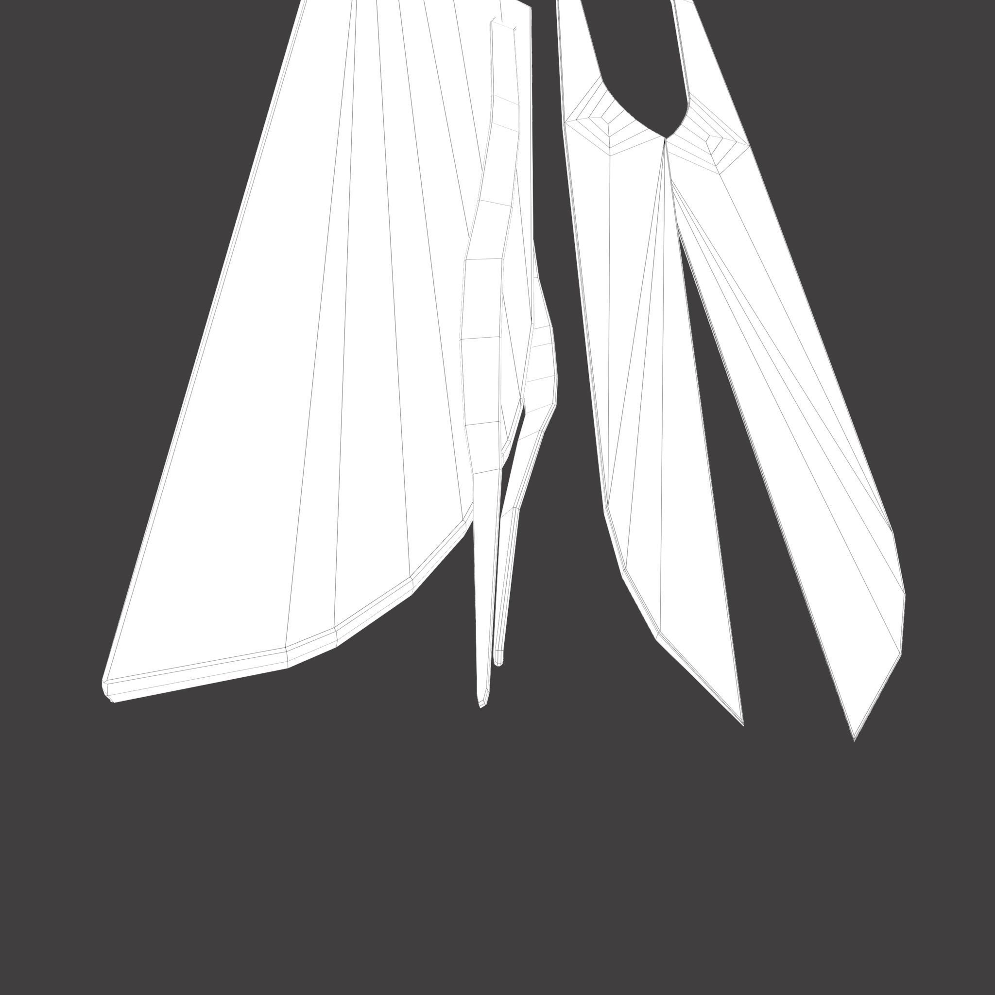 Rusty Forged Scissors Free low-poly 3D model_40