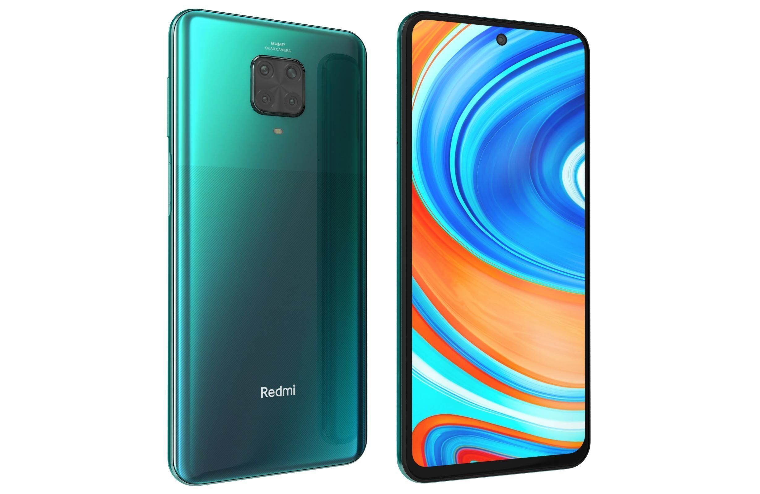 Xiaomi Redmi Note 9 And Pro 3D model_59